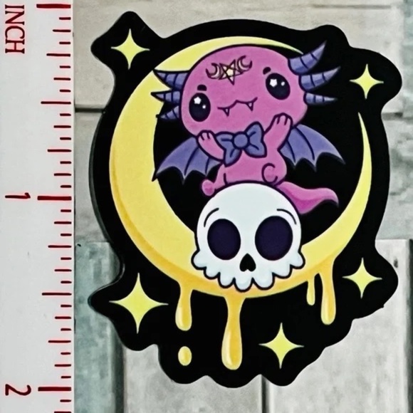 🌀10/$10🌀 Gothic Dark Reusable Waterproof Sticker Decal - Picture 1 of 1